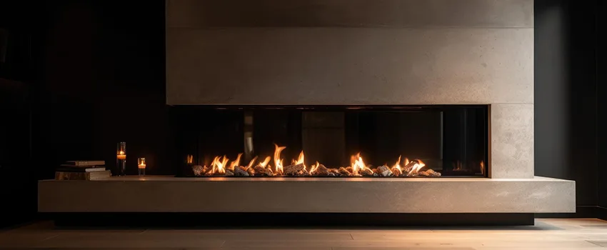 Gas Fireplace Ember Bed Design Services in Oconee Heights, Georgia
