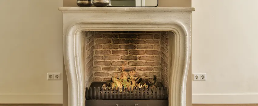 Vintage-style Fireplace Redesign in Oconee Heights, Georgia