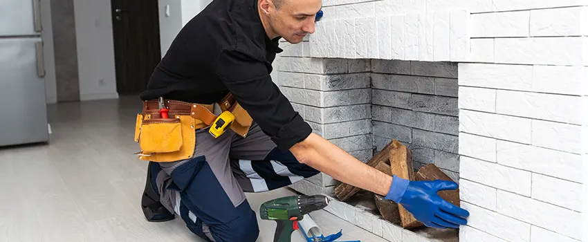 Fireplace Damaged Damper Frame Repair Services in Oconee Heights, Georgia