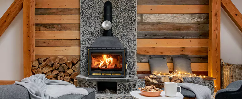 Thelin Hearth Products Direct Vent Gas Stove Fireplace Inspection in Oconee Heights, Georgia