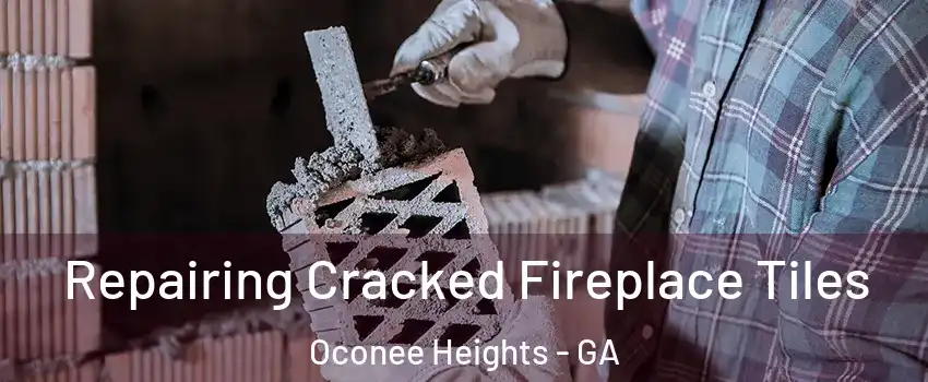 Repairing Cracked Fireplace Tiles Oconee Heights - GA