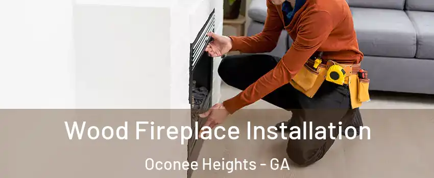 Wood Fireplace Installation Oconee Heights - GA